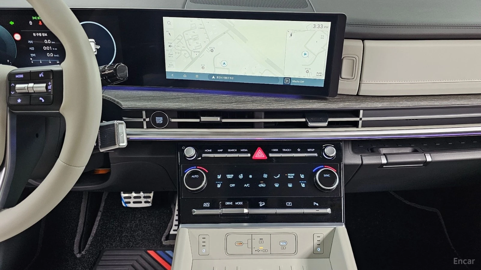 Hyundai Santa fe HYBRID* PRESTIGE PLUS* PANO* 360* HEAD UP* ОБДУХВ*, снимка 13 - Автомобили и джипове - 55449915