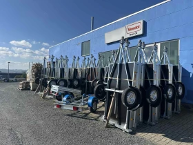 За автомобил Neptun Чисто ново регистрирано туристическо ремарке , снимка 12