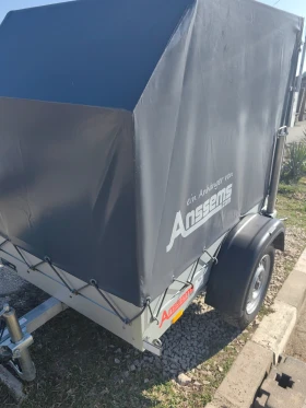 За автомобил Други Регистрирано алуминиево ремарке Anssems 500, снимка 1