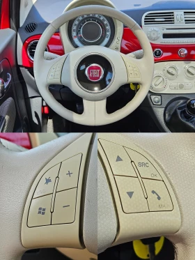 Fiat 500 1.2I/69k.c/163000km/КЛИМАТИК/ПАНОРАМА/EURO 5A/ТОП, снимка 11