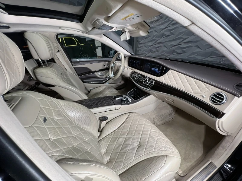 Mercedes-Benz S 560 Maybach 4M BURMESTER* TV* 360* PANO, снимка 11 - Автомобили и джипове - 44178423