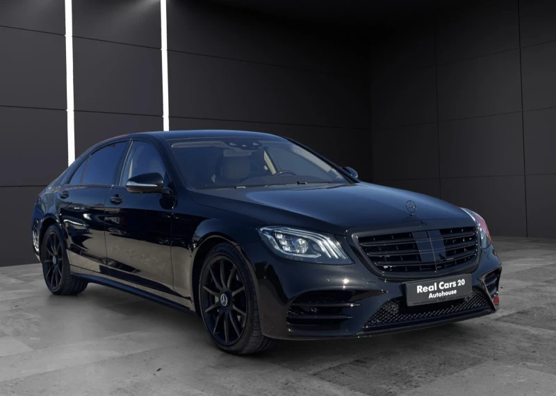 Mercedes-Benz S 560 AMG* 4M* Long* BURMESTER* DISTR* 3xTV* 4SEATS* KEY, снимка 3 - Автомобили и джипове - 51810082