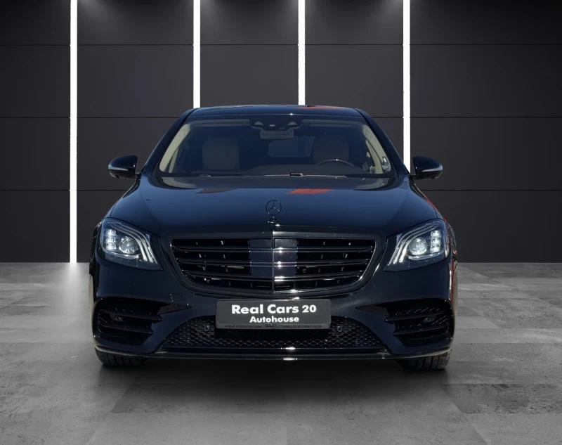 Mercedes-Benz S 560 AMG* 4M* Long* BURMESTER* DISTR* 3xTV* 4SEATS* KEY, снимка 2 - Автомобили и джипове - 51810082