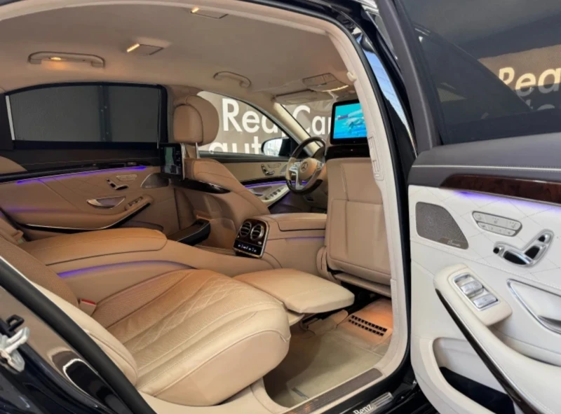 Mercedes-Benz S 560 AMG* 4M* Long* BURMESTER* DISTR* 3xTV* 4SEATS* KEY, снимка 15 - Автомобили и джипове - 51810082