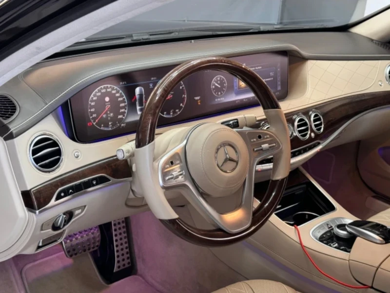 Mercedes-Benz S 560 AMG* 4M* Long* BURMESTER* DISTR* 3xTV* 4SEATS* KEY, снимка 10 - Автомобили и джипове - 51810082