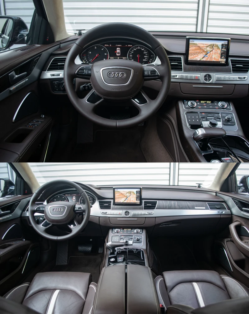 Audi A8 3.0TDI/DesignSelection/B&O/HUD/360/TV, снимка 5 - Автомобили и джипове - 52048661