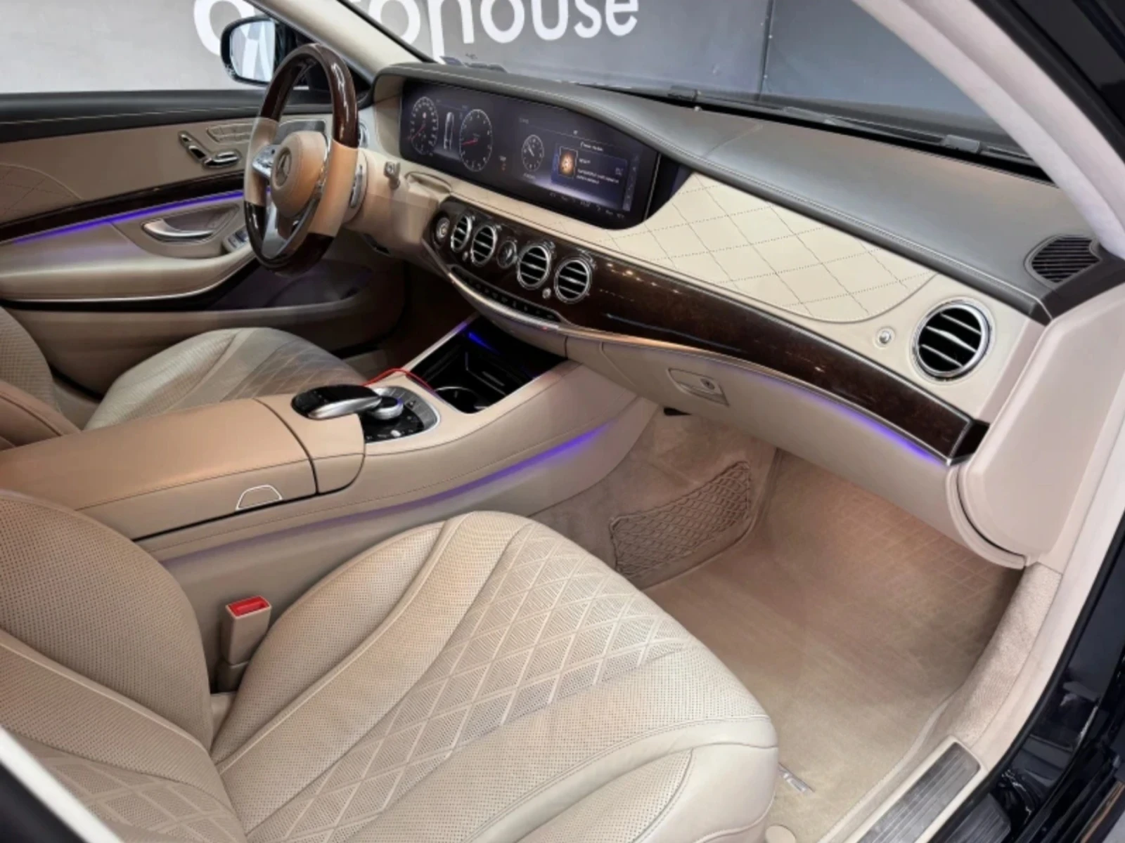 Mercedes-Benz S 560 AMG* 4M* Long* BURMESTER* DISTR* 3xTV* 4SEATS* KEY | Mobile.bg   14