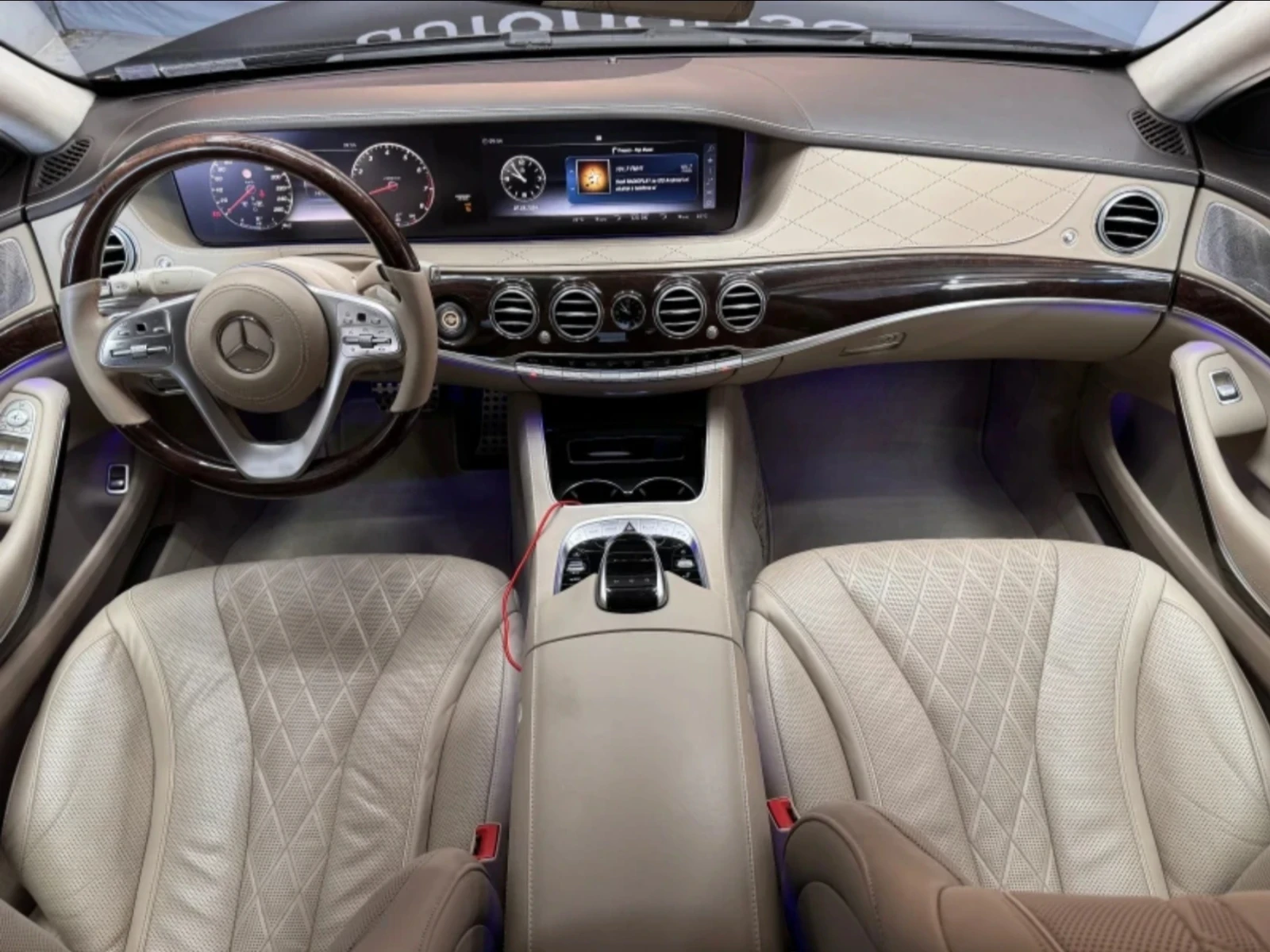 Mercedes-Benz S 560 AMG* 4M* Long* BURMESTER* DISTR* 3xTV* 4SEATS* KEY | Mobile.bg   13