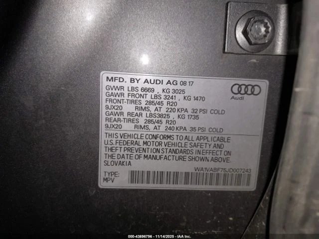 Audi Q7 PRESTIGE 3.0T| BOSE| HEAD UP| ПАНО - изображение 9