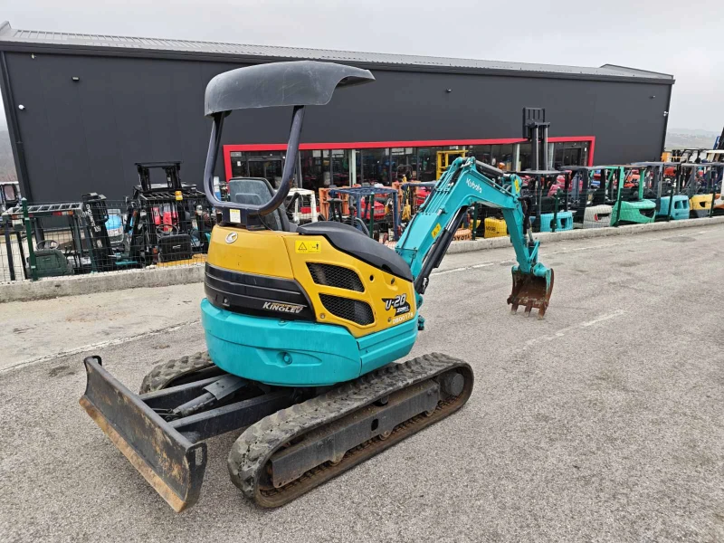 Багер Kubota 2015  ПЕРФЕКТЕН, снимка 7 - Индустриална техника - 52882429