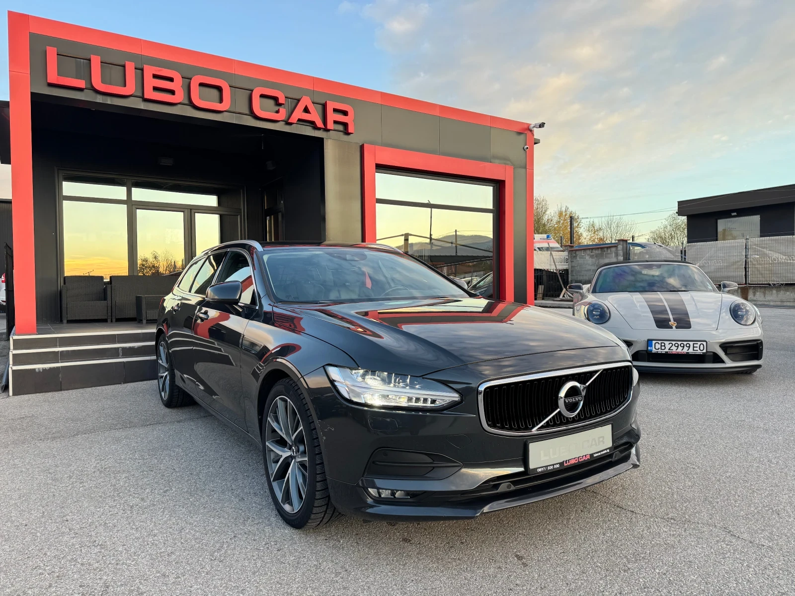 Volvo V90 2.0D-D5-AWD-LED-CAMERA-BLIND SPOT-LANE ASSIST-TOP, снимка 1
