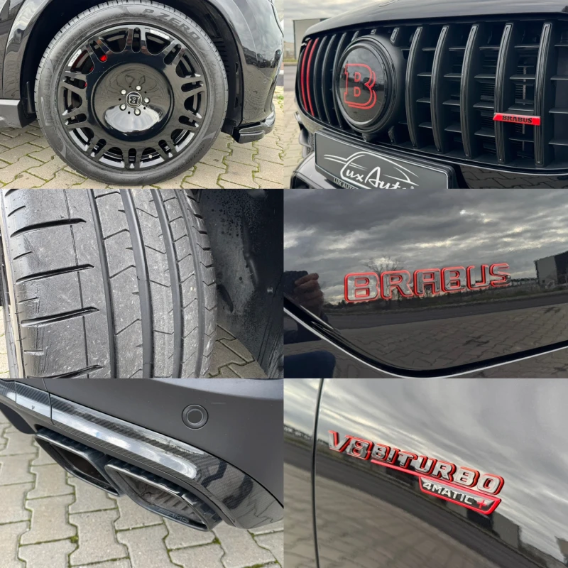 Mercedes-Benz GLE 63 S AMG BRABUS#DESIGNO#ALCANTARA#SOFTCL#ОБДУХ#PANORAMA, снимка 12 - Автомобили и джипове - 51886183