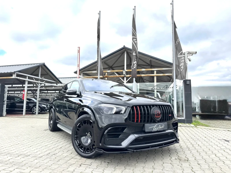 Mercedes-Benz GLE 63 S AMG BRABUS#DESIGNO#ALCANTARA#SOFTCL#ОБДУХ#PANORAMA, снимка 2 - Автомобили и джипове - 51886183