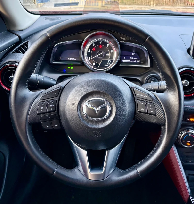 Mazda CX-3 72000км.* ПЪРВИ СОБСТВЕНИК* Регистрирана* , снимка 9 - Автомобили и джипове - 53016553