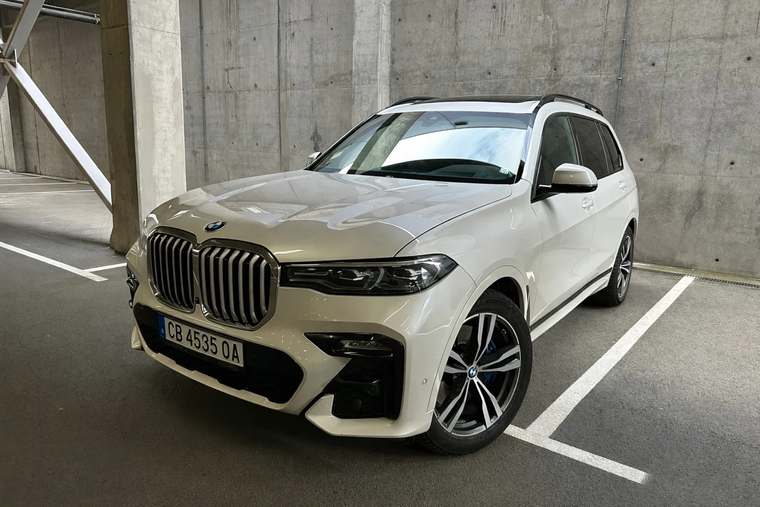 BMW X7 M-sport 40i xDrive/Панорама/7-местен/ Въздух/ HUD