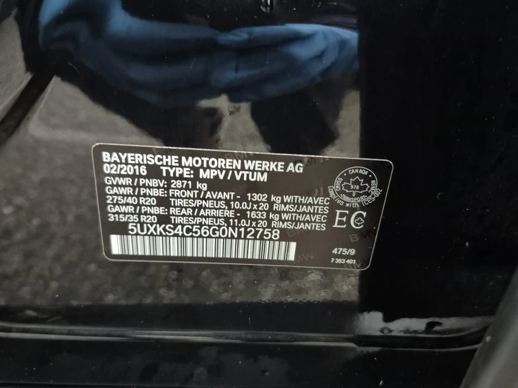 BMW X5 * XDRIVE35D * CARFAX * БЕЗ ПЪРВОНАЧАЛНА ВНОСКА - изображение 7