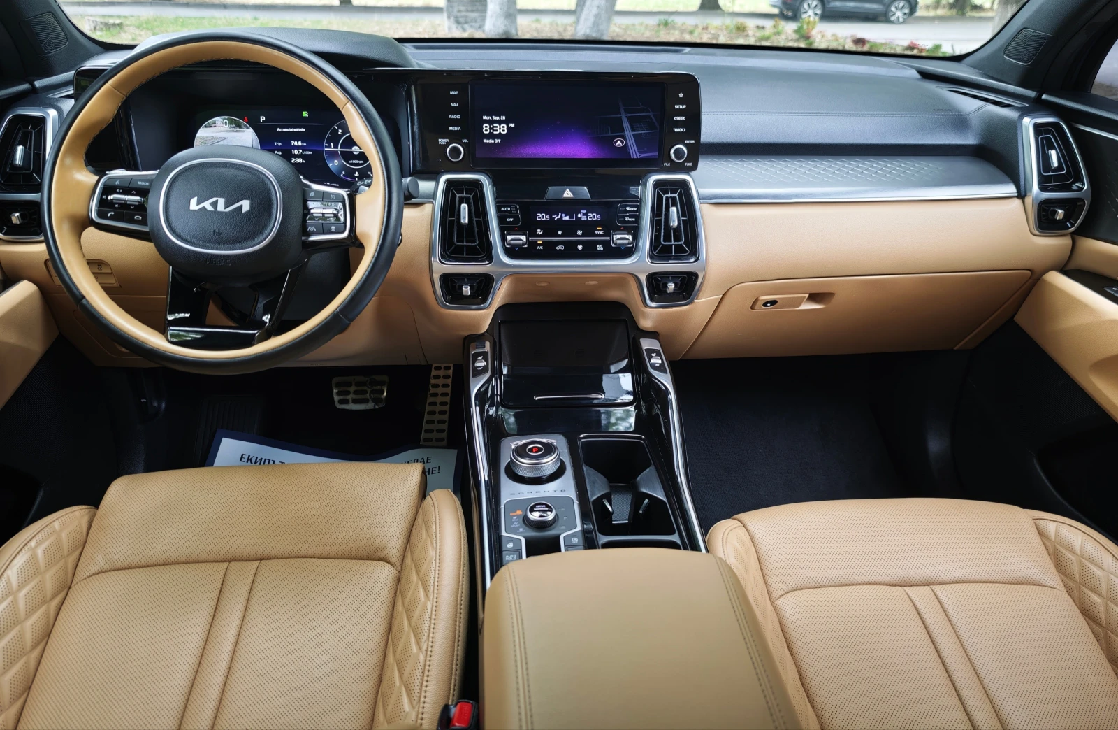 Kia Sorento 2.2 4x4 Head up display, снимка 12 - Автомобили и джипове - 56194568