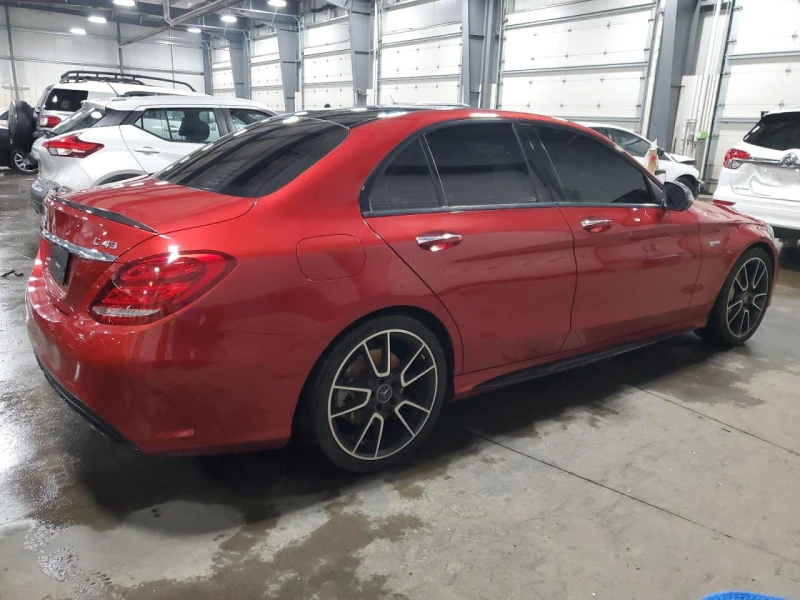 Mercedes-Benz C 43 AMG 4MATIC* Burmester* Подгрев* З.Камера* , снимка 3 - Автомобили и джипове - 48835596