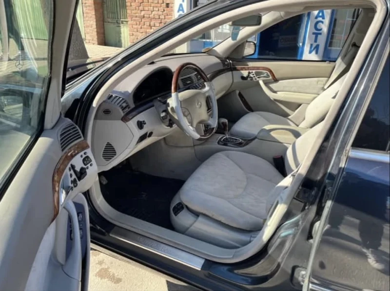 Mercedes-Benz S 430 Meceses S430 с газ, снимка 8 - Автомобили и джипове - 49161796