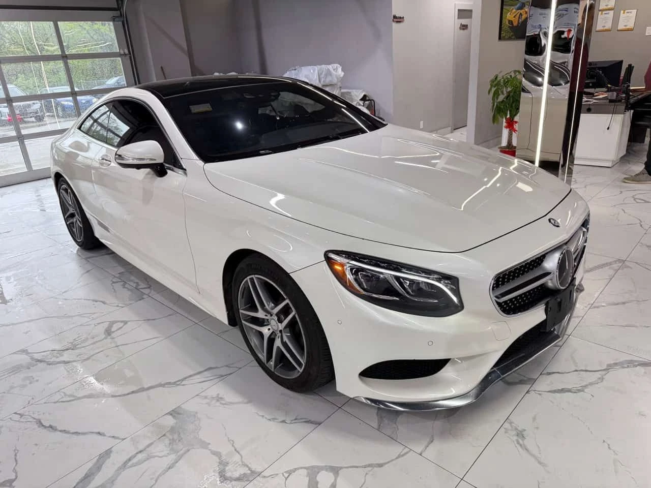 Mercedes-Benz S 550 | COUPE | DISTRONIC | BURMESTER | HUD | ОБДУХВАНЕ|