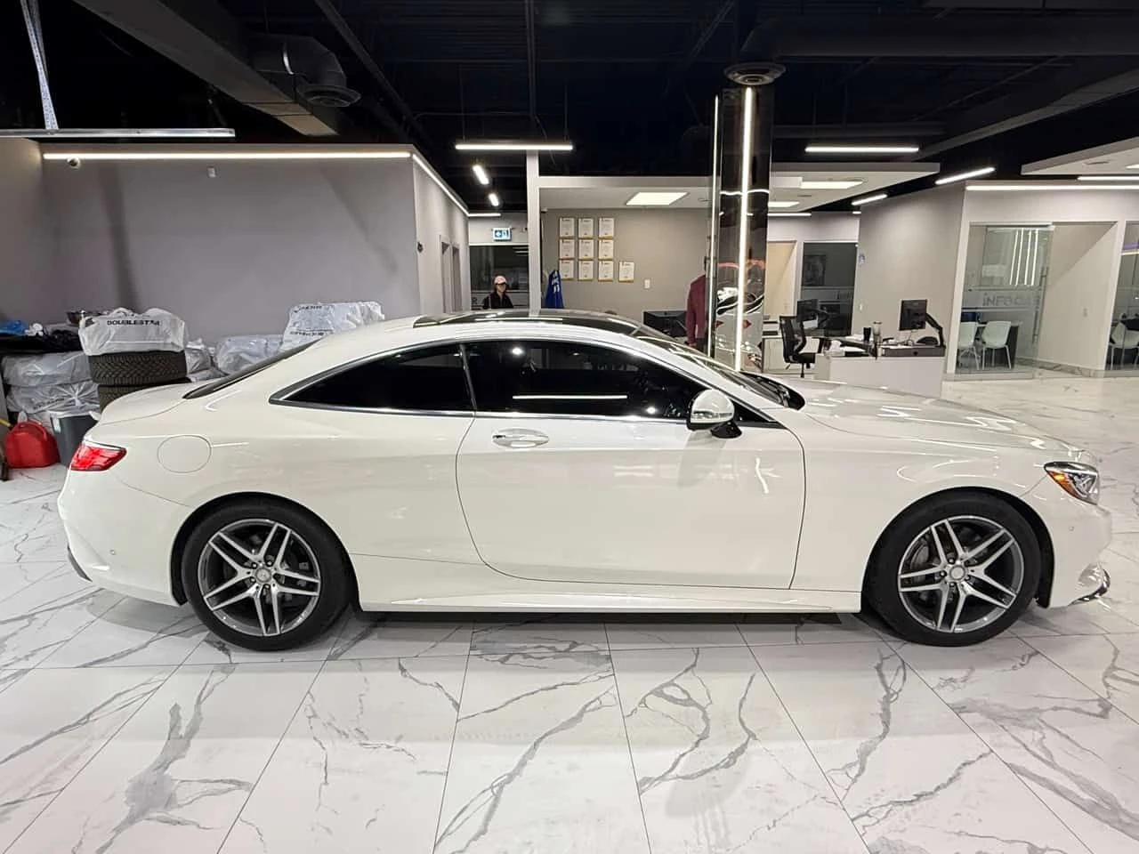 Mercedes-Benz S 550 | COUPE | DISTRONIC | BURMESTER | HUD | ОБДУХВАНЕ|, снимка 3 - Автомобили и джипове - 54723592