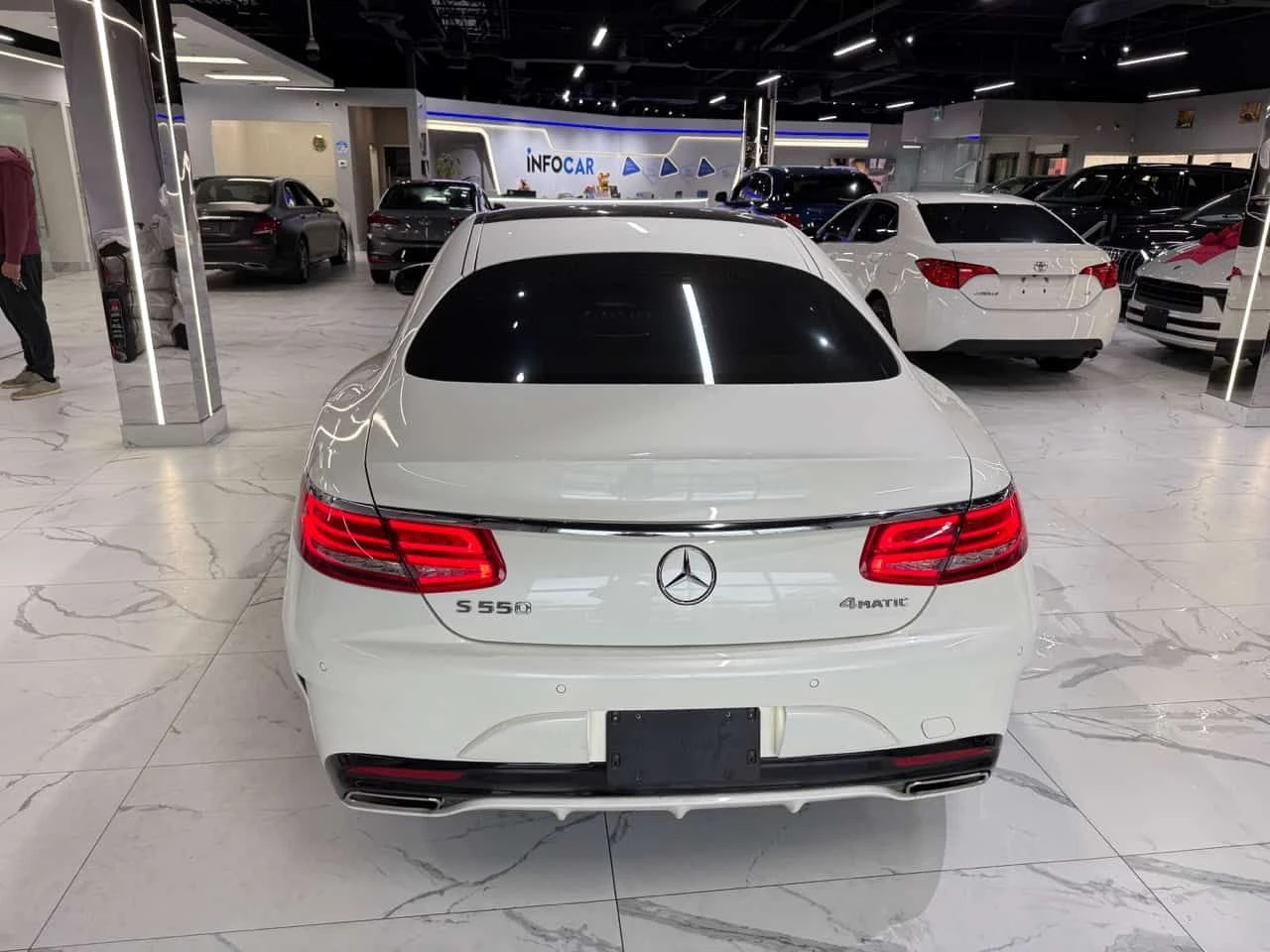 Mercedes-Benz S 550 | COUPE | DISTRONIC | BURMESTER | HUD | ОБДУХВАНЕ|, снимка 4 - Автомобили и джипове - 54723592