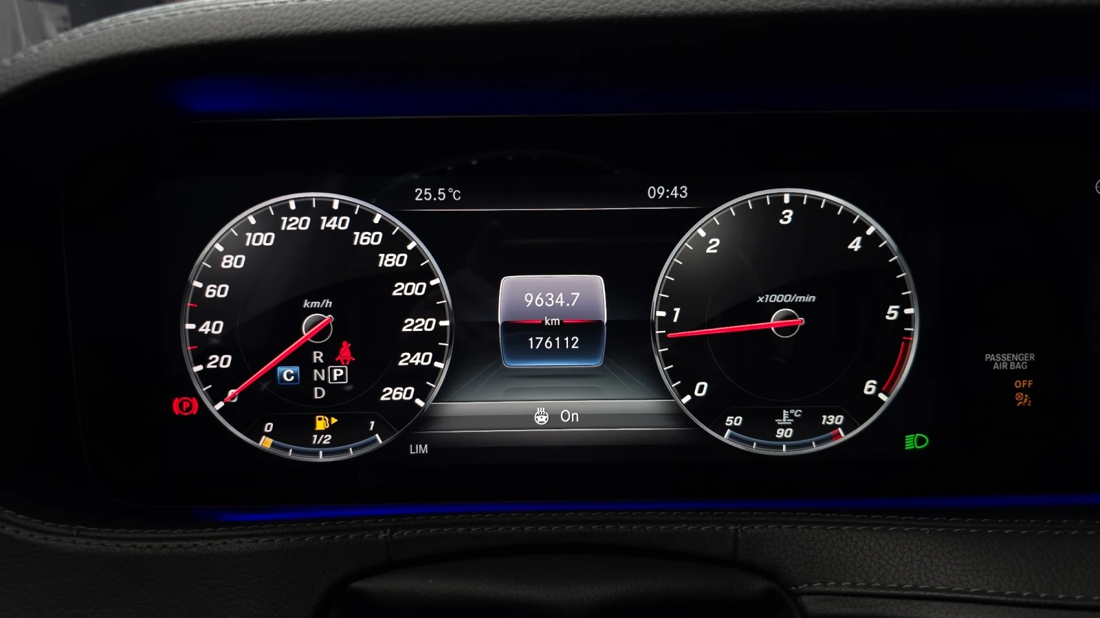 Mercedes-Benz S 400 AMG line/HUD/360 Cam/Подгрев/Обдух/МАСАЖИ/ВЪЗДУХ, снимка 8 - Автомобили и джипове - 55297086