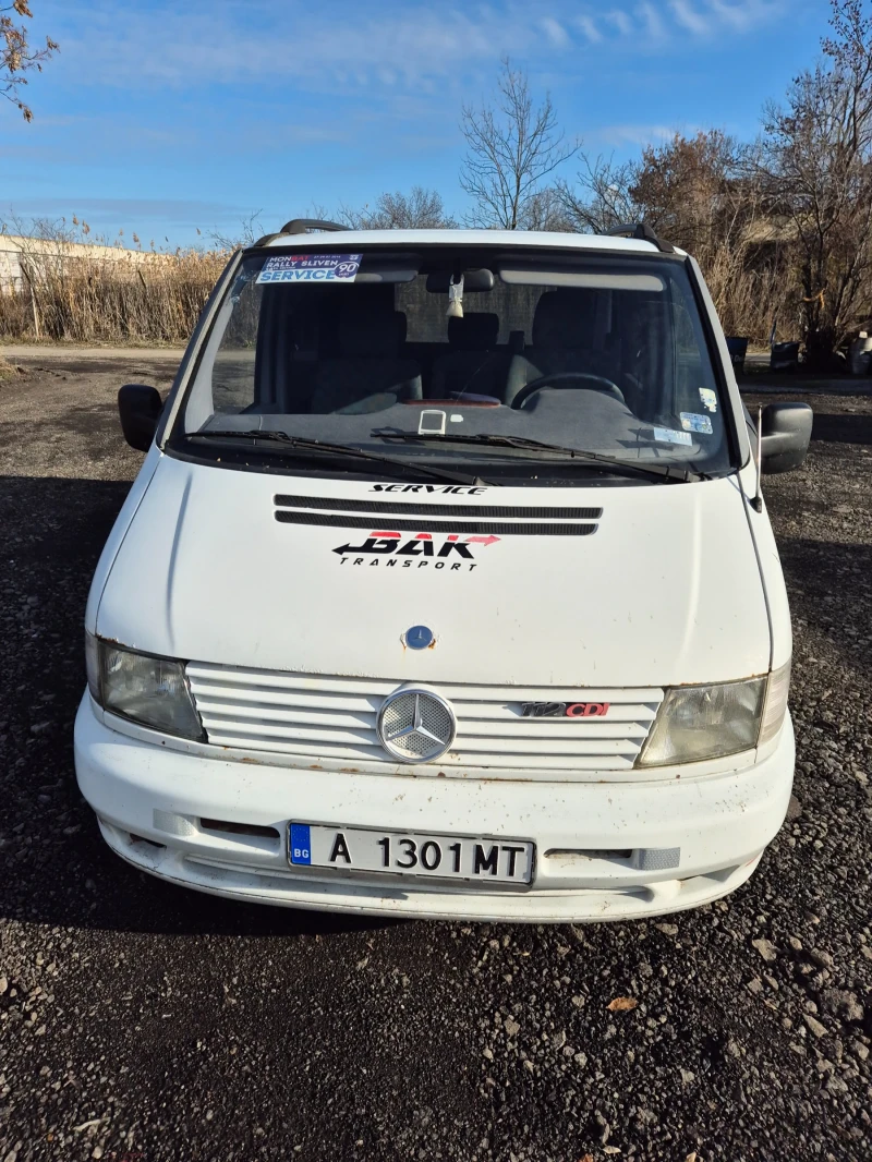 Mercedes-Benz Vito 112 , 2, 2CDI  120 к.с.  Климатик + Печка, снимка 3 - Бусове и автобуси - 48698269