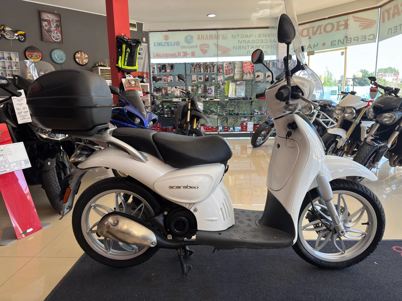 Aprilia Scarabeo Aprilia Scarabeo 50 cc 2017, снимка 4 - Мотоциклети и мототехника - 55007825