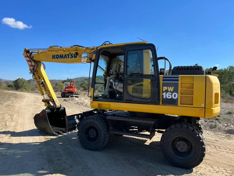 Багер Komatsu 160PW, снимка 2 - Индустриална техника - 47994846