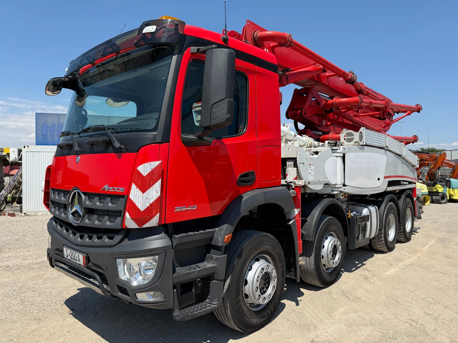 Бетон помпа Mercedes-Benz Arocs 3543 - изображение 2