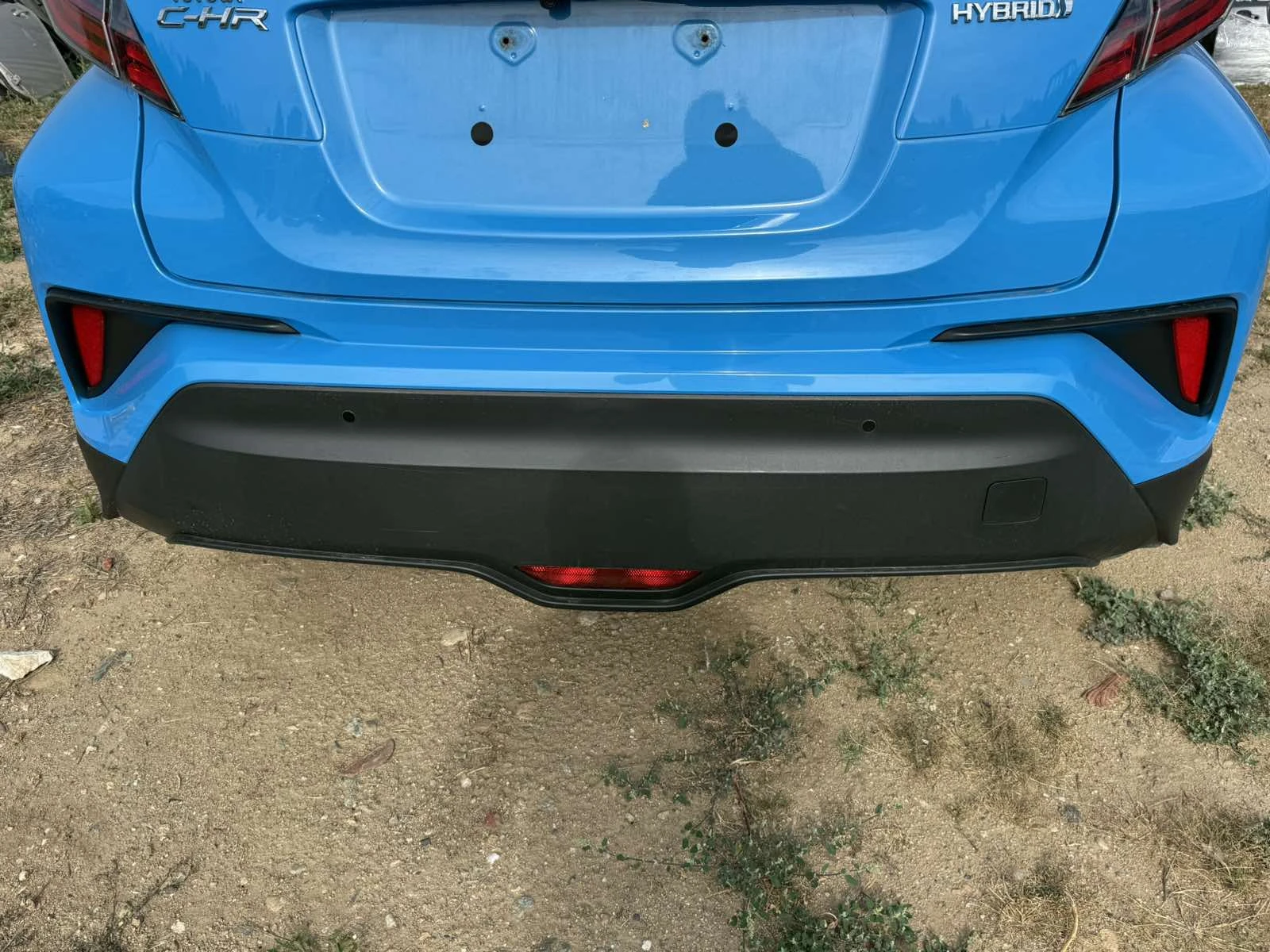 Задна броня оборудвана за Toyota CH-R 2016-2019г