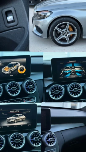 Mercedes-Benz C 220 AMG пакет / 2015 / 7G-Tronic, снимка 11