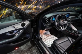 Mercedes-Benz C 300 D FULL AMG LINE LED NAVI ПАНО ЛИЗИНГ 100%, снимка 11
