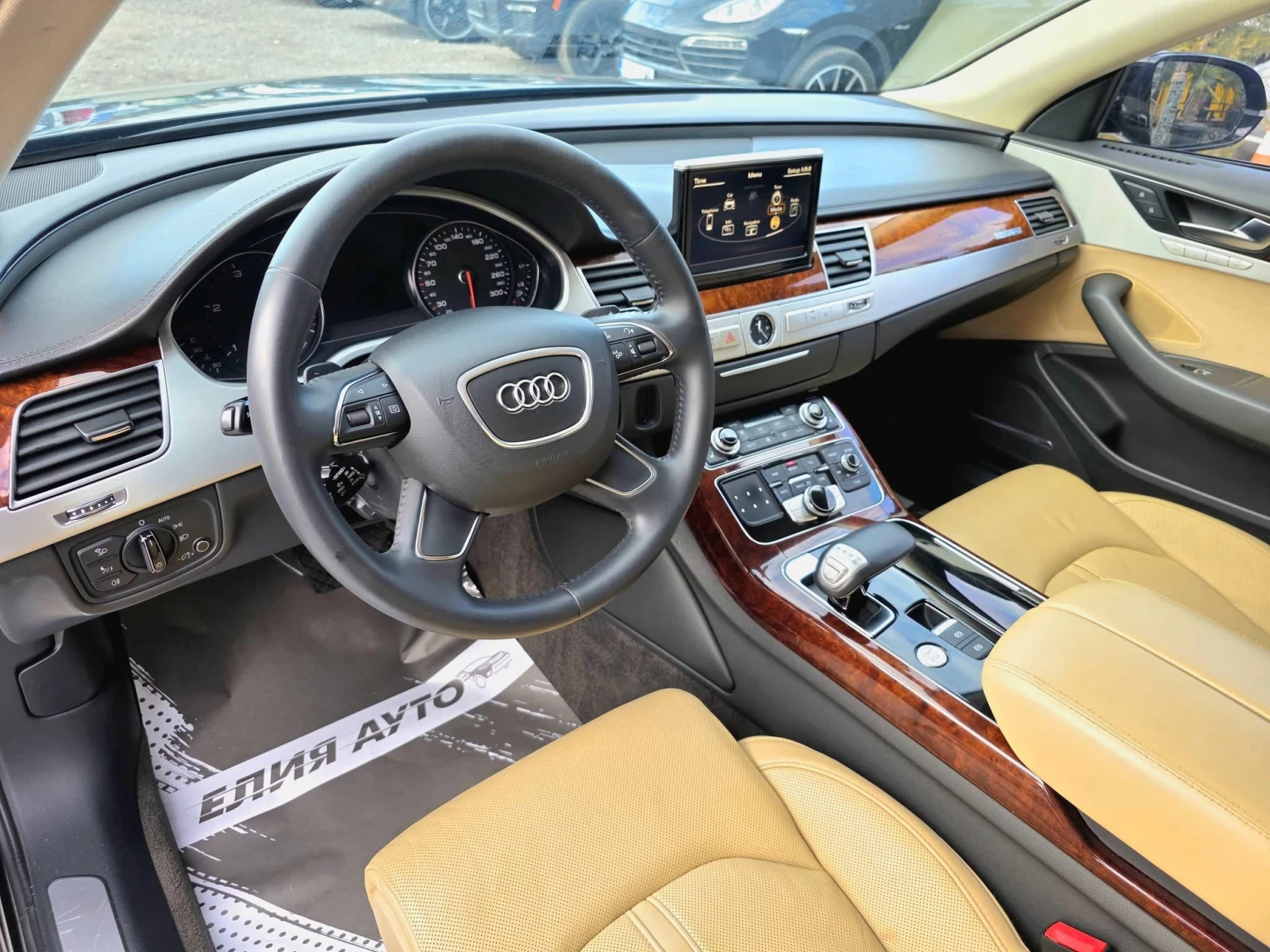 Audi A8 4.2TDI QUATTRO FULL S LINE MATRIX  100% | Mobile.bg   13