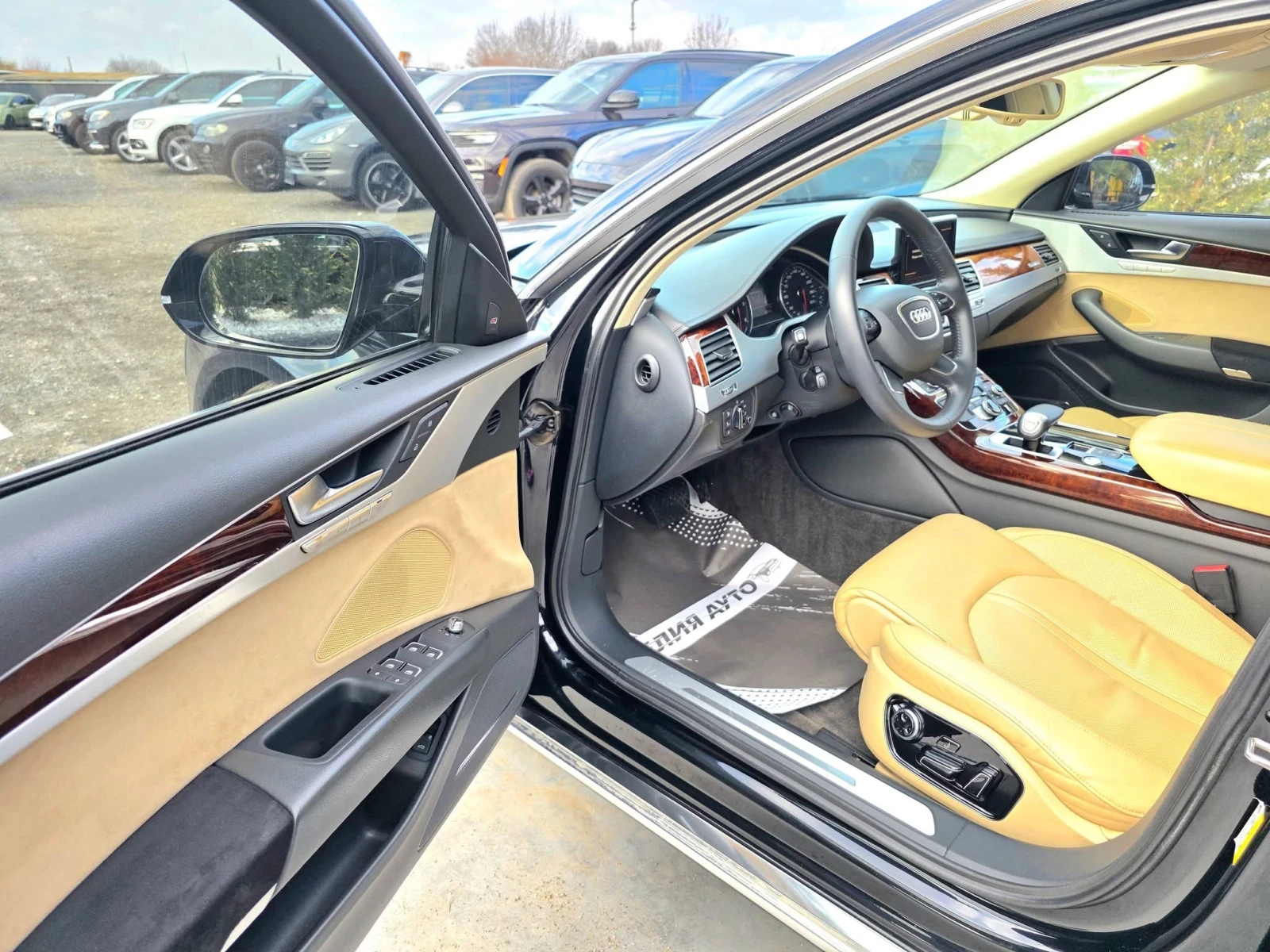 Audi A8 4.2TDI QUATTRO FULL S LINE MATRIX  100% | Mobile.bg   11