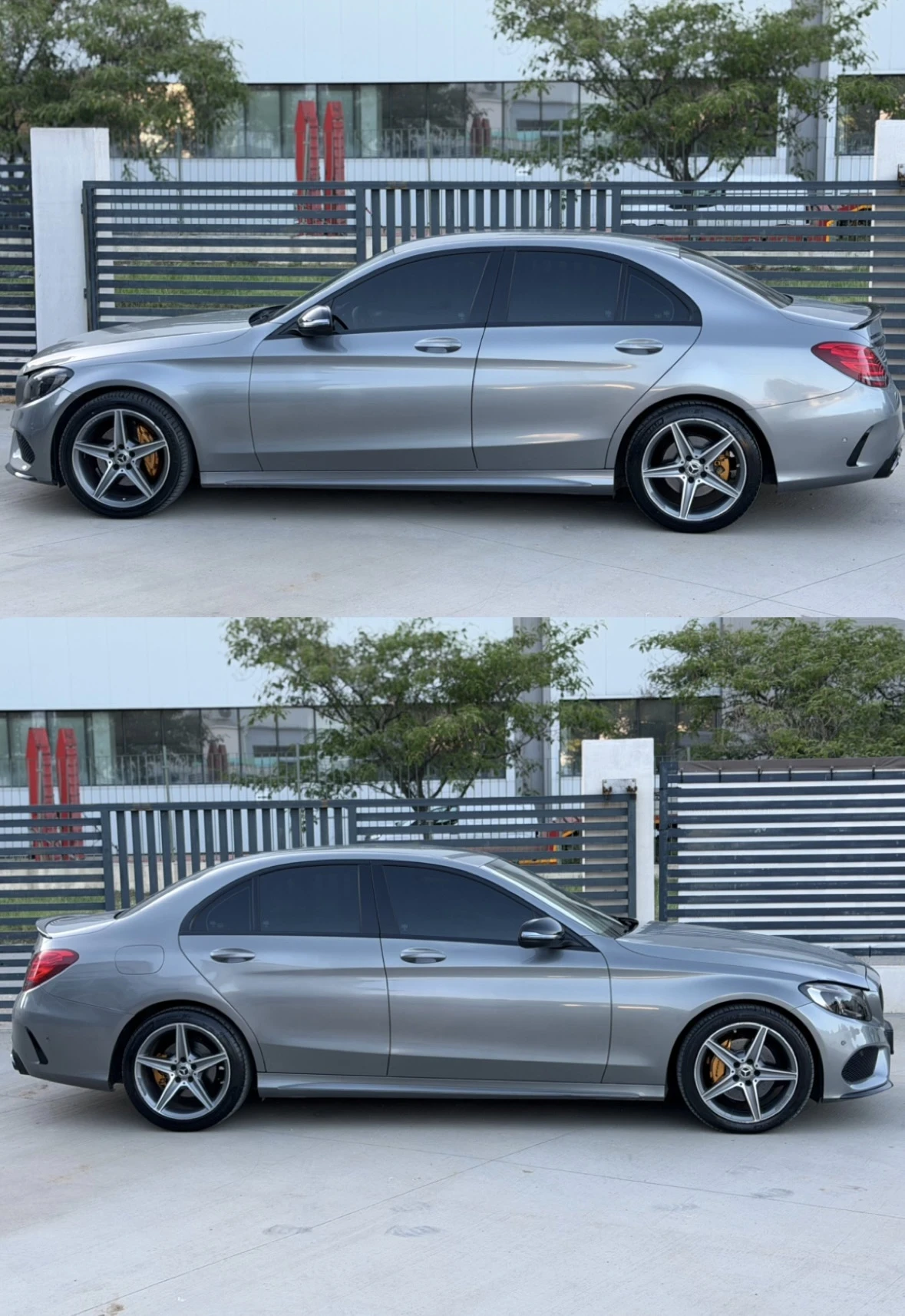 Mercedes-Benz C 220 AMG пакет / 2015 / 7G-Tronic, снимка 7 - Автомобили и джипове - 54715200