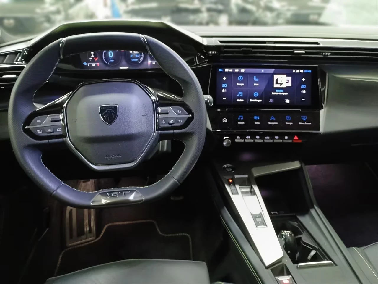 Peugeot 408 GT-LINE/224HP/PHEV/360/AHK/CPLAY/DIGI/486q, снимка 9 - Автомобили и джипове - 55281426