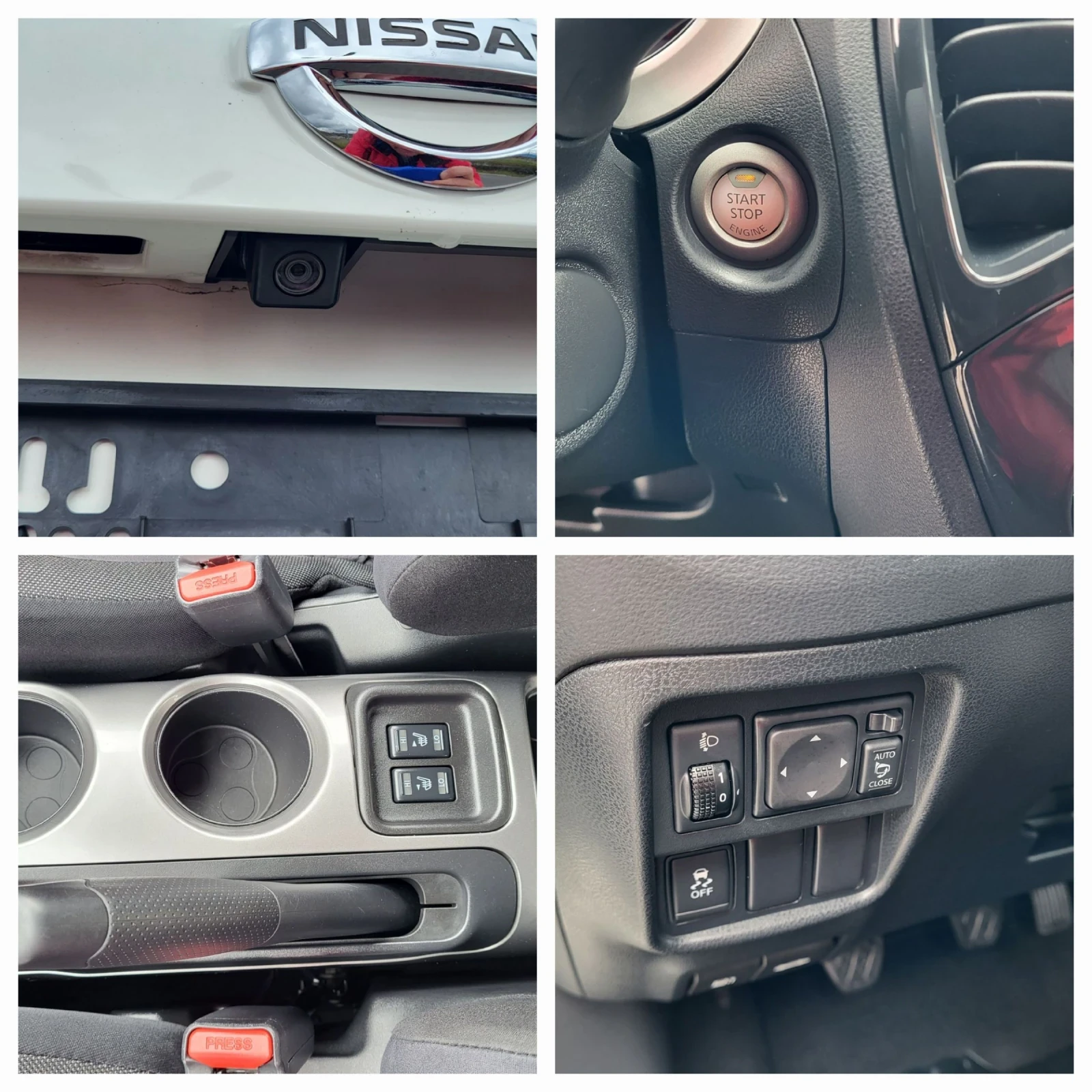 Nissan Juke 1.5DCI-110 EU5* NAVI* KEYLESS* CAMERA* PODGREV, снимка 14 - Автомобили и джипове - 54078076