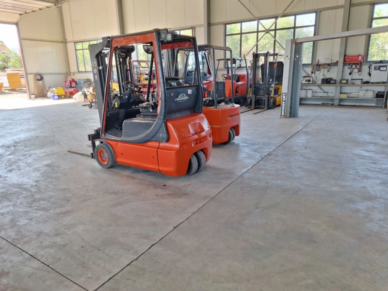 Електрокар Linde E16C & E14 Triplex. , снимка 4 - Индустриална техника - 50909449
