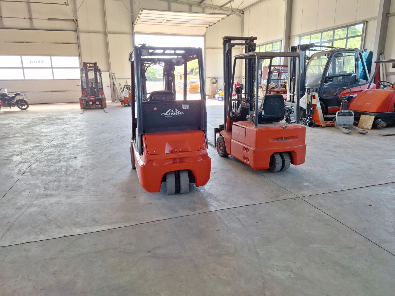  Linde E16C & E14 Triplex.  | Mobile.bg   1