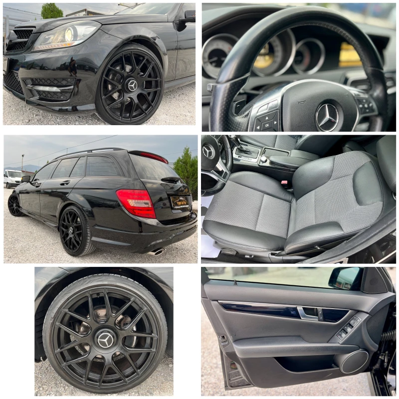 Mercedes-Benz C 220 AMG PACKET BLAK EDITION, снимка 16 - Автомобили и джипове - 47166484