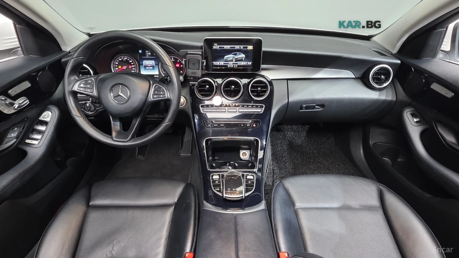 Mercedes-Benz C 200 KEYLESS* КОЖА* ПОДГРЕВ* КАМЕРА , снимка 3 - Автомобили и джипове - 55887240