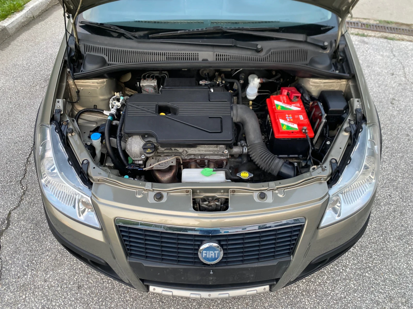 Fiat Sedici 1.6i* 107кс* 4x4* Италия* , снимка 14 - Автомобили и джипове - 56238986