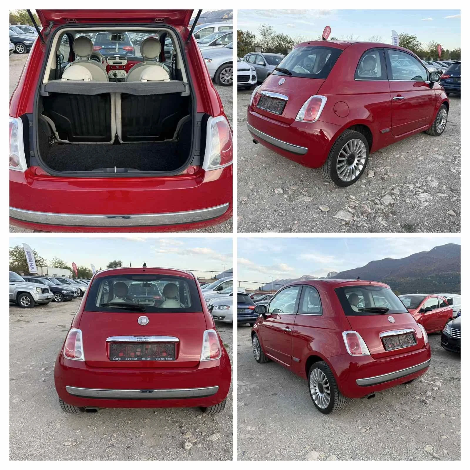 Fiat 500 1.2 I ПАНОРАМА, снимка 16 - Автомобили и джипове - 56417199