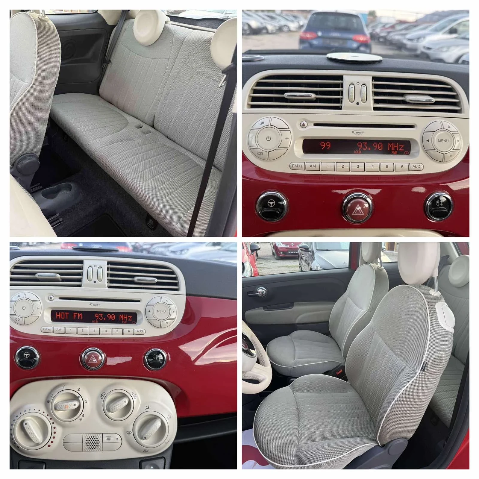 Fiat 500 1.2 I ПАНОРАМА, снимка 17 - Автомобили и джипове - 56417199