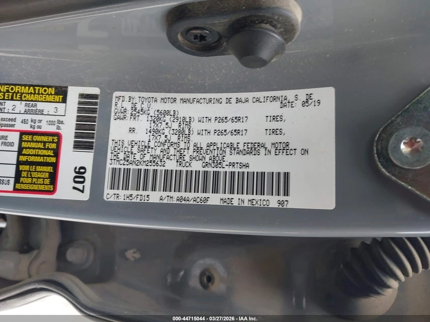 Toyota Tacoma 3.5l Trd Sport, снимка 9 - Автомобили и джипове - 54307547