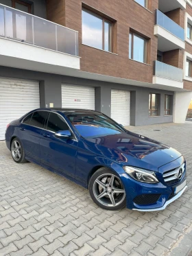 Mercedes-Benz C 220 AMG PANORAMA HEAD-UP BURMESTER CARPLAY, снимка 1