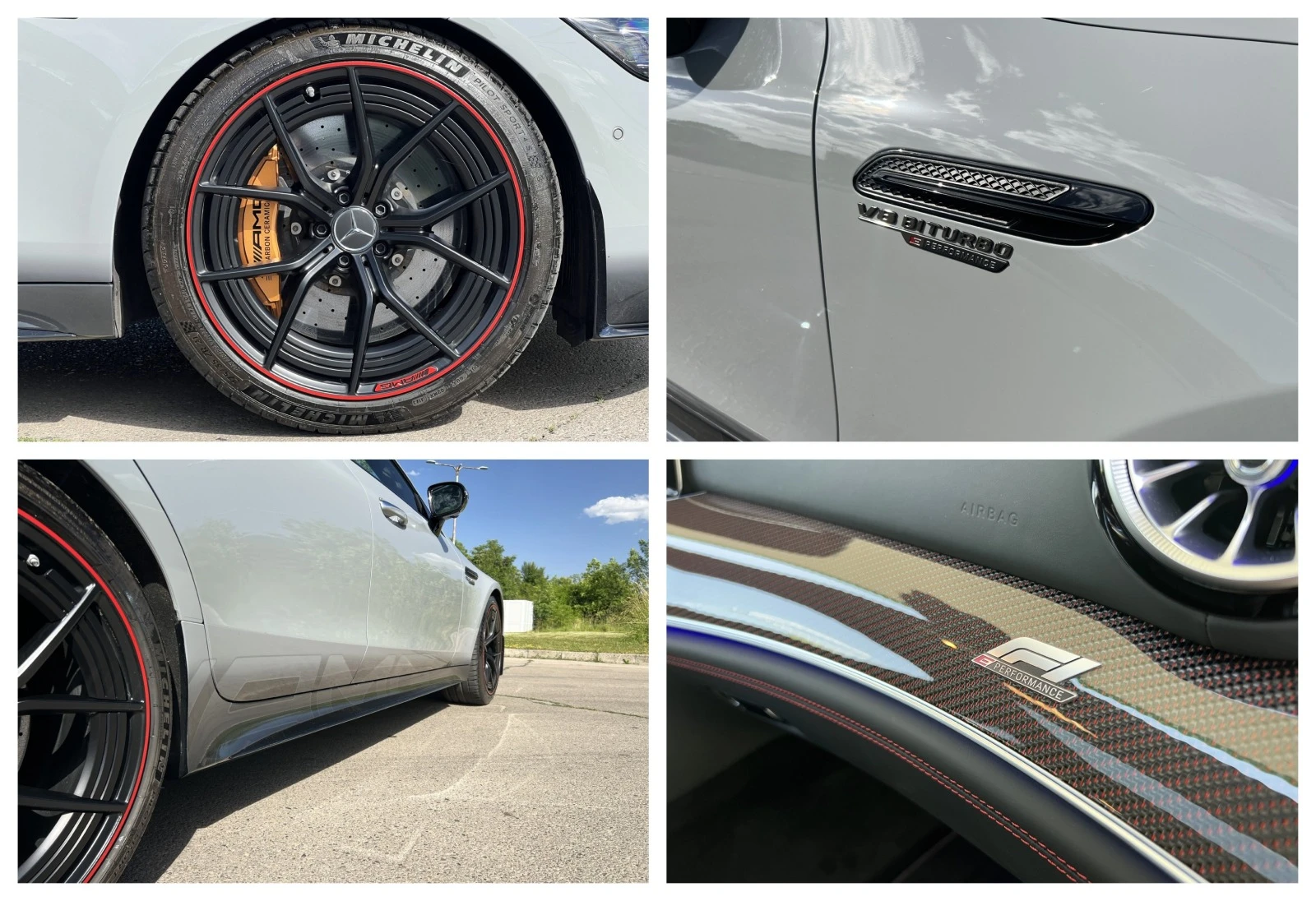Mercedes-Benz AMG GT 63S E-PERFORMANCE/F1 EDITION/CARBON/CERAMIC/BURM/ | Mobile.bg   17