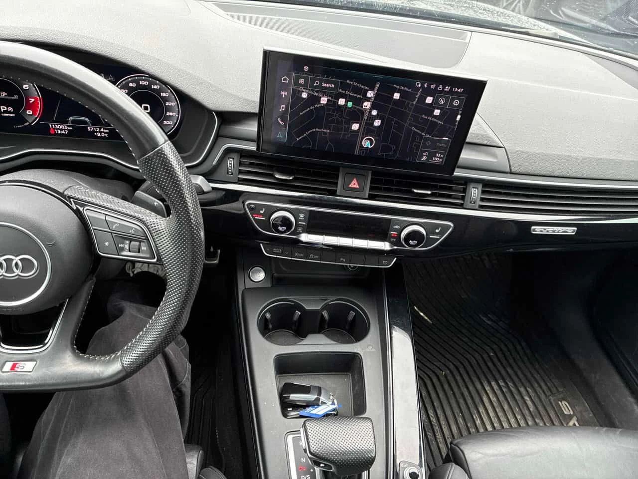 Audi A5 Progressiv/ПАНОРАМА/ДИСТРОНИК, снимка 9 - Автомобили и джипове - 54461275